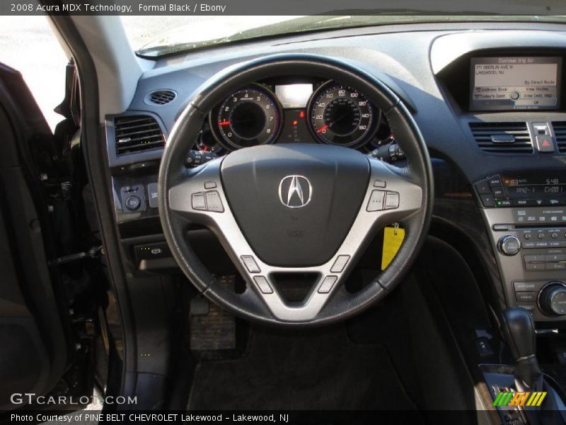 Formal Black / Ebony 2008 Acura MDX Technology