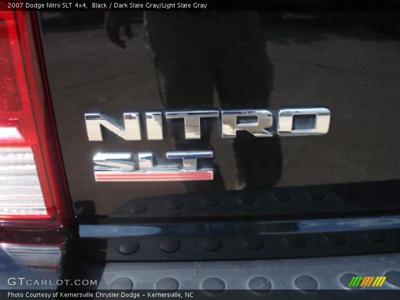 Black / Dark Slate Gray/Light Slate Gray 2007 Dodge Nitro SLT 4x4