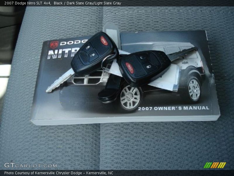 Black / Dark Slate Gray/Light Slate Gray 2007 Dodge Nitro SLT 4x4