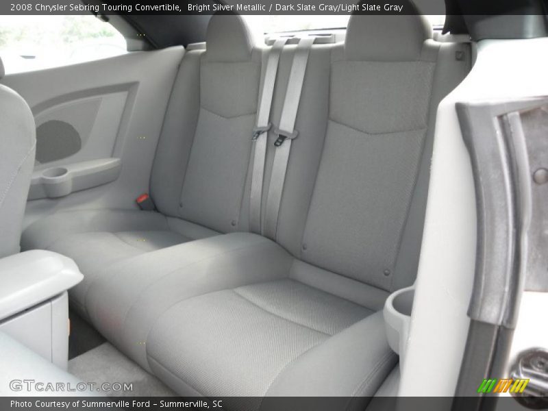 Bright Silver Metallic / Dark Slate Gray/Light Slate Gray 2008 Chrysler Sebring Touring Convertible