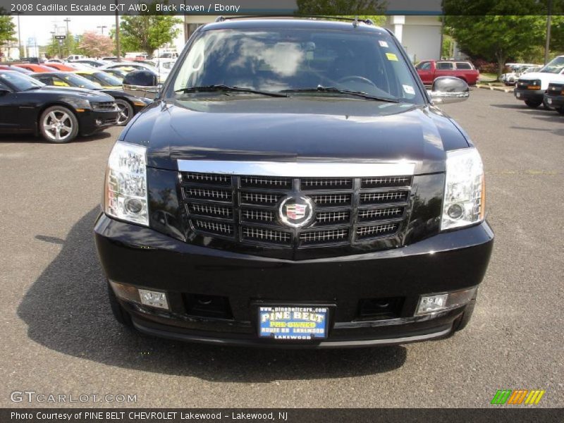 Black Raven / Ebony 2008 Cadillac Escalade EXT AWD