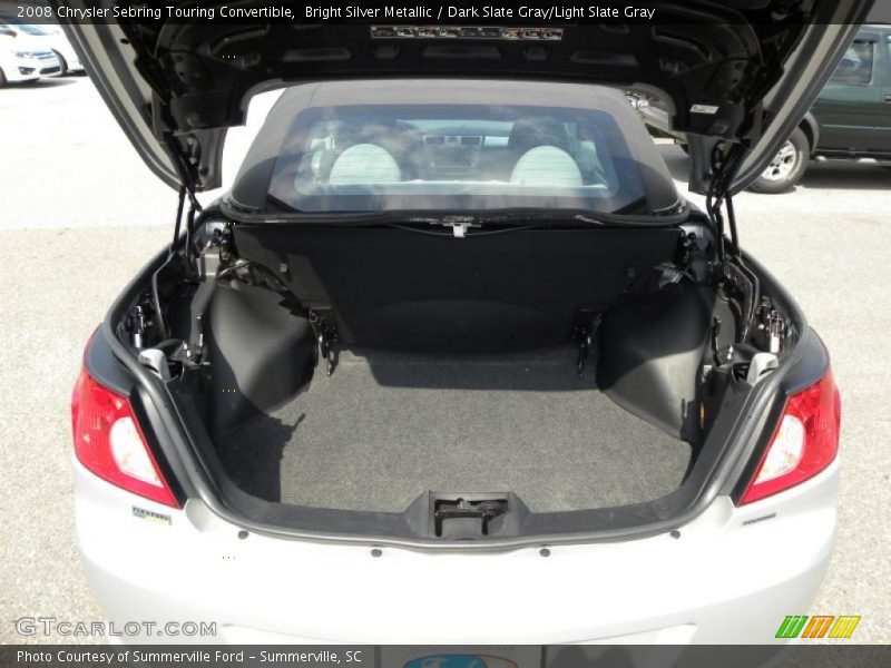 Bright Silver Metallic / Dark Slate Gray/Light Slate Gray 2008 Chrysler Sebring Touring Convertible