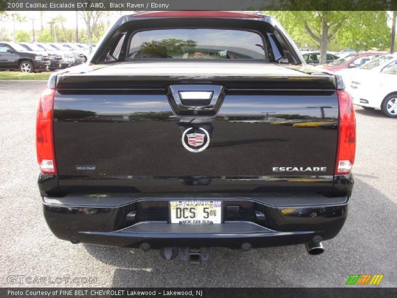 Black Raven / Ebony 2008 Cadillac Escalade EXT AWD