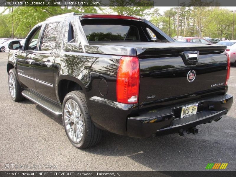 Black Raven / Ebony 2008 Cadillac Escalade EXT AWD