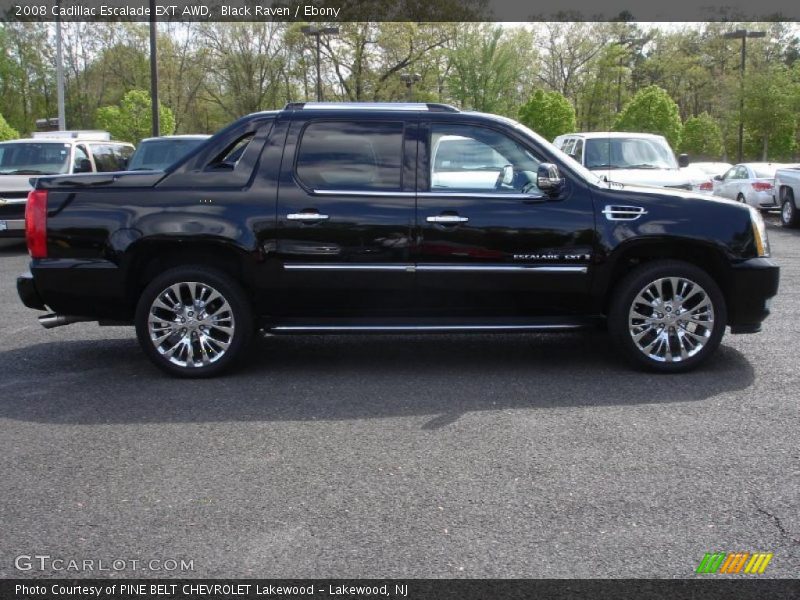Black Raven / Ebony 2008 Cadillac Escalade EXT AWD