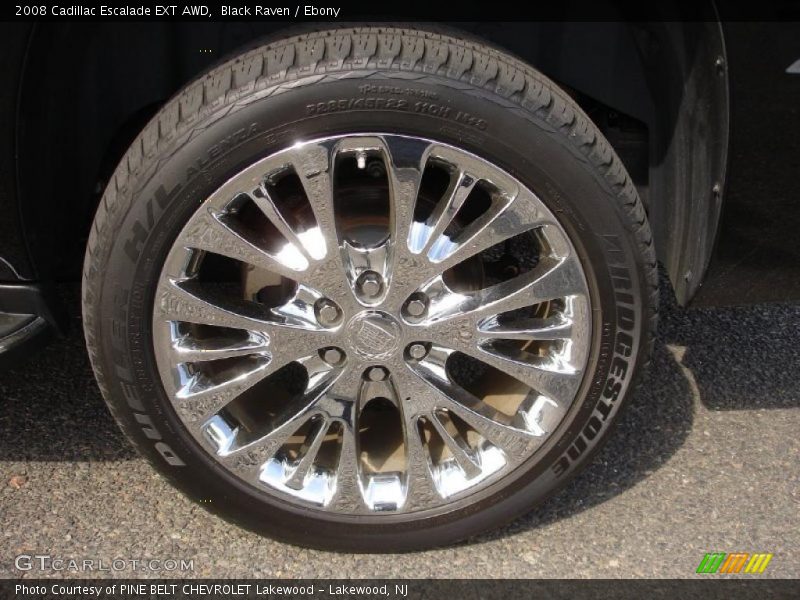 Black Raven / Ebony 2008 Cadillac Escalade EXT AWD