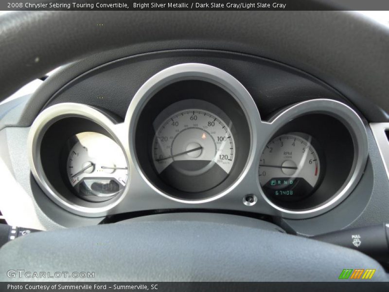  2008 Sebring Touring Convertible Touring Convertible Gauges