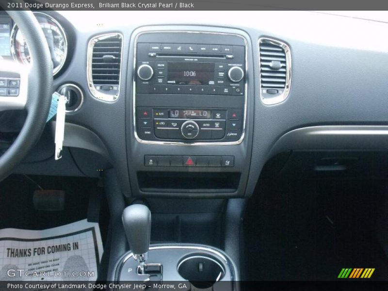 Brilliant Black Crystal Pearl / Black 2011 Dodge Durango Express