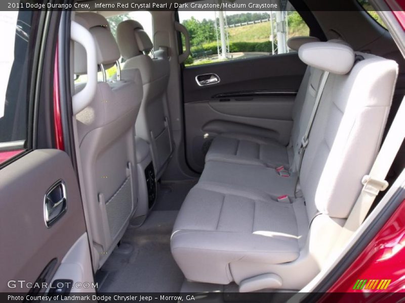 Inferno Red Crystal Pearl / Dark Graystone/Medium Graystone 2011 Dodge Durango Crew