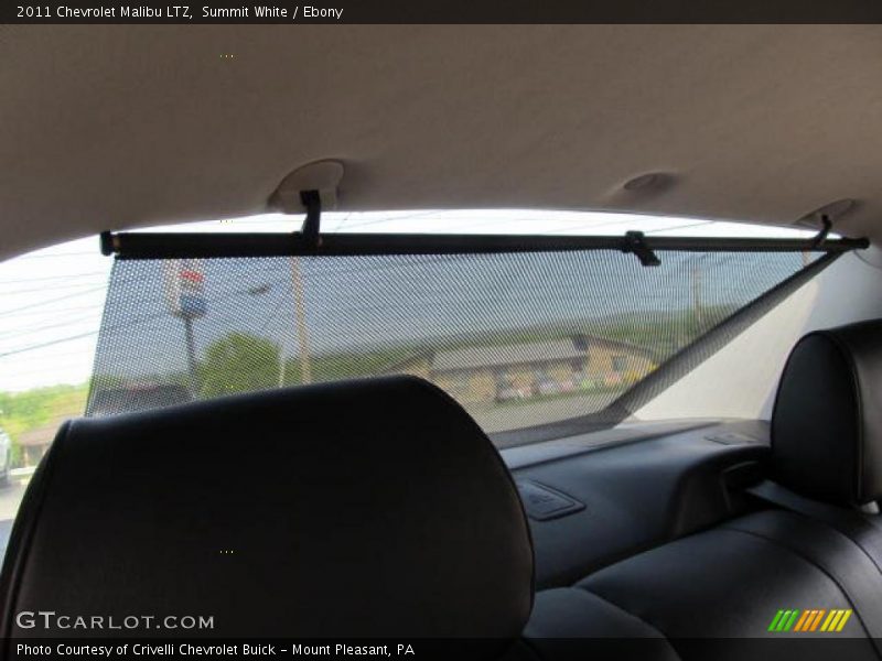 Summit White / Ebony 2011 Chevrolet Malibu LTZ