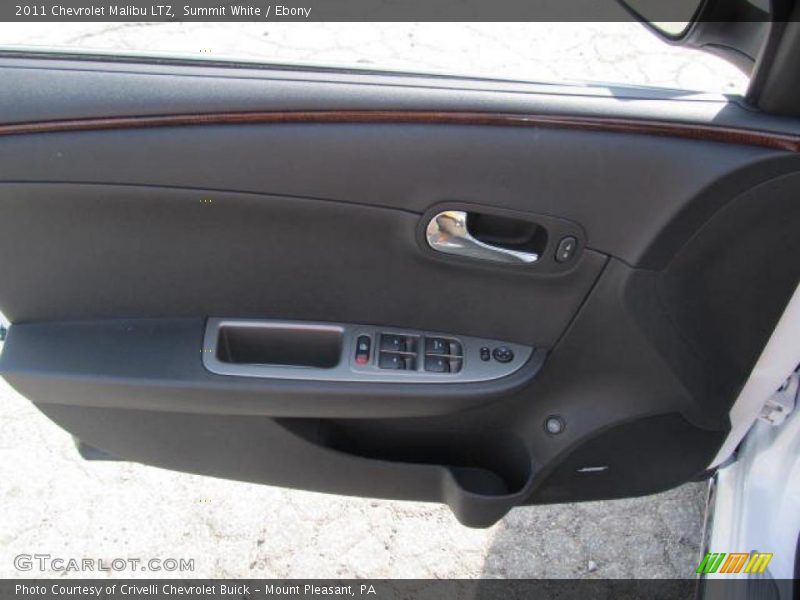 Summit White / Ebony 2011 Chevrolet Malibu LTZ