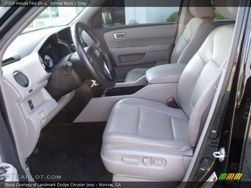  2009 Pilot EX-L Gray Interior