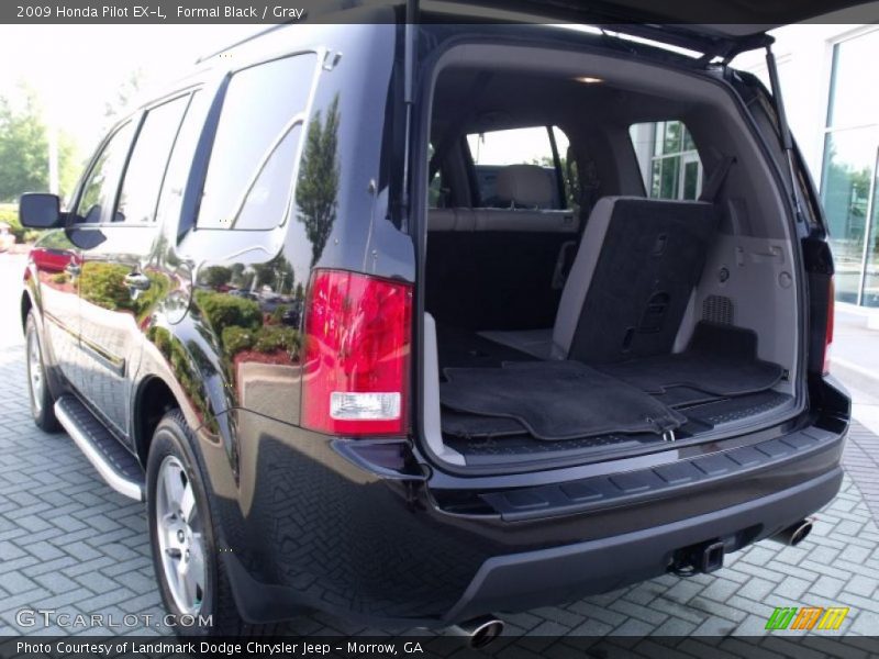Formal Black / Gray 2009 Honda Pilot EX-L
