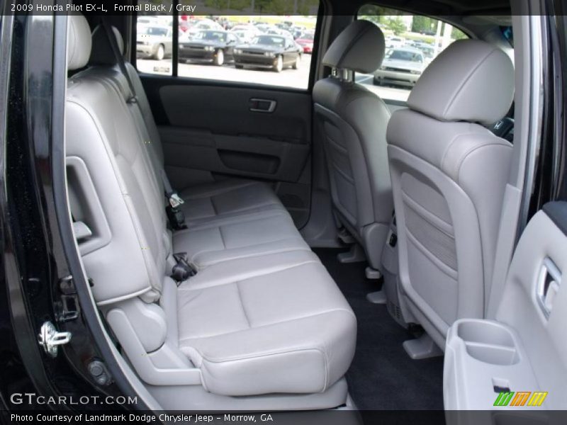 Formal Black / Gray 2009 Honda Pilot EX-L