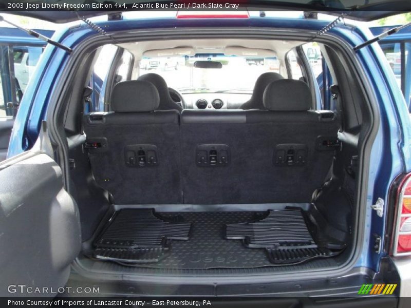 Atlantic Blue Pearl / Dark Slate Gray 2003 Jeep Liberty Freedom Edition 4x4