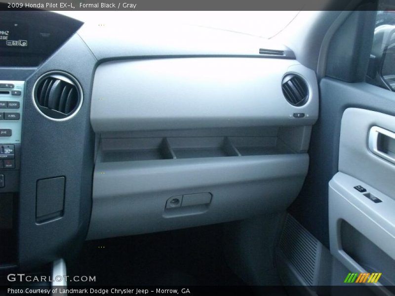 Formal Black / Gray 2009 Honda Pilot EX-L