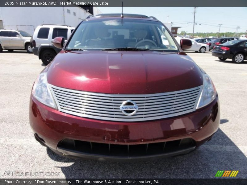 Merlot Metallic / Cafe Latte 2005 Nissan Murano SL AWD
