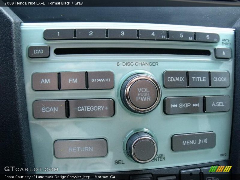 Controls of 2009 Pilot EX-L