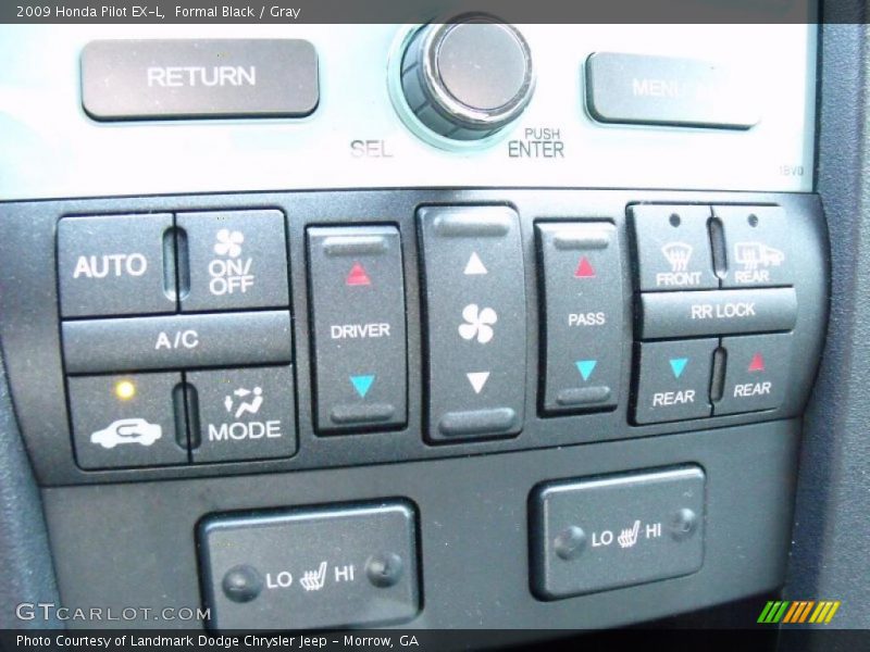 Controls of 2009 Pilot EX-L