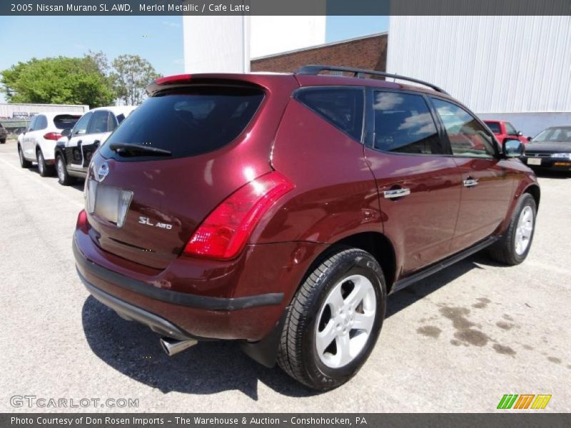 Merlot Metallic / Cafe Latte 2005 Nissan Murano SL AWD