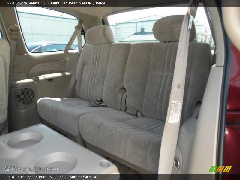  1998 Sienna LE Beige Interior