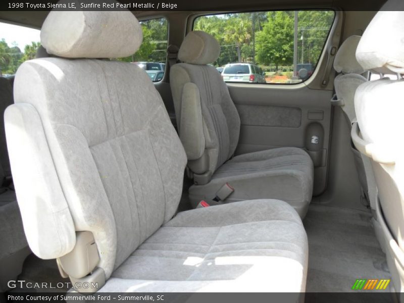  1998 Sienna LE Beige Interior