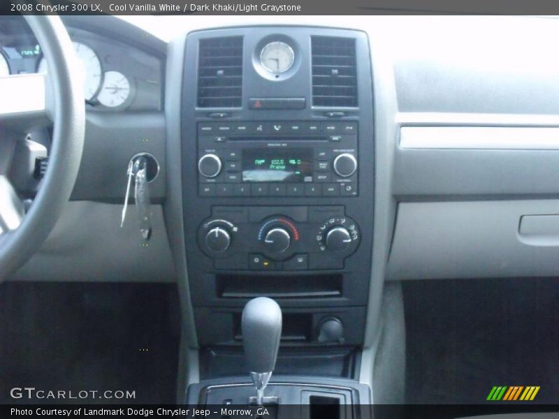 Cool Vanilla White / Dark Khaki/Light Graystone 2008 Chrysler 300 LX