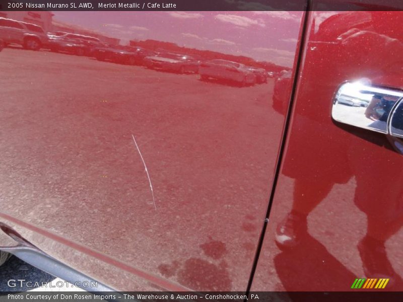 Merlot Metallic / Cafe Latte 2005 Nissan Murano SL AWD