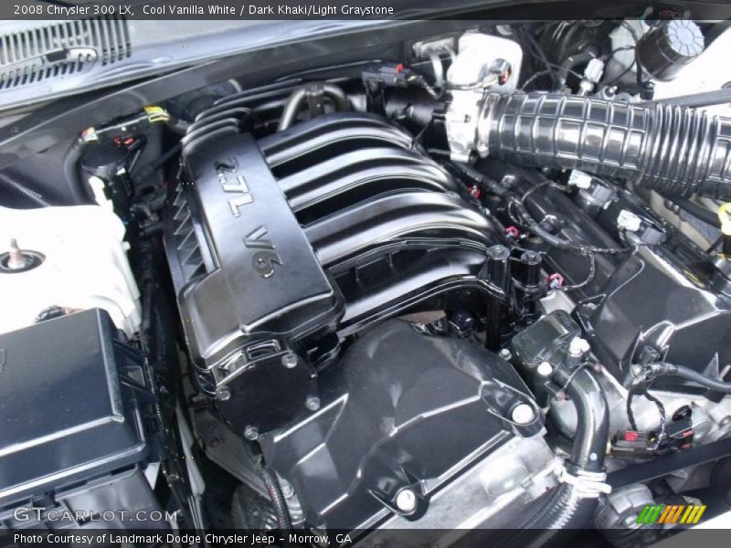 Cool Vanilla White / Dark Khaki/Light Graystone 2008 Chrysler 300 LX