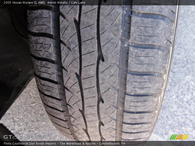 Merlot Metallic / Cafe Latte 2005 Nissan Murano SL AWD