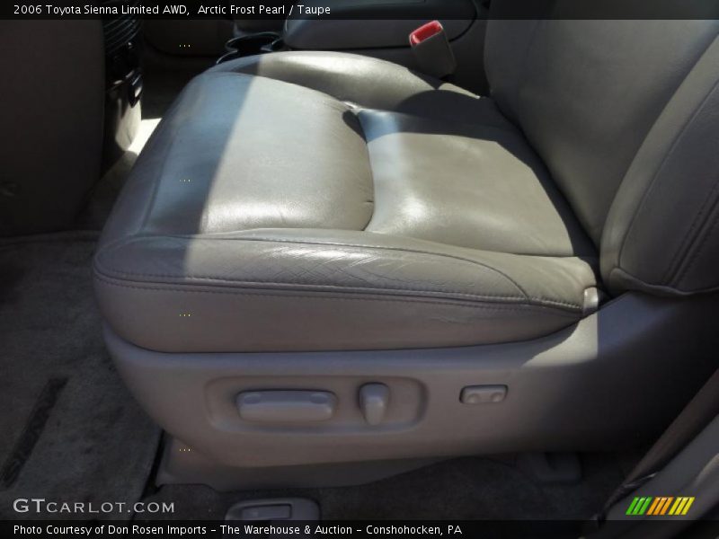Arctic Frost Pearl / Taupe 2006 Toyota Sienna Limited AWD