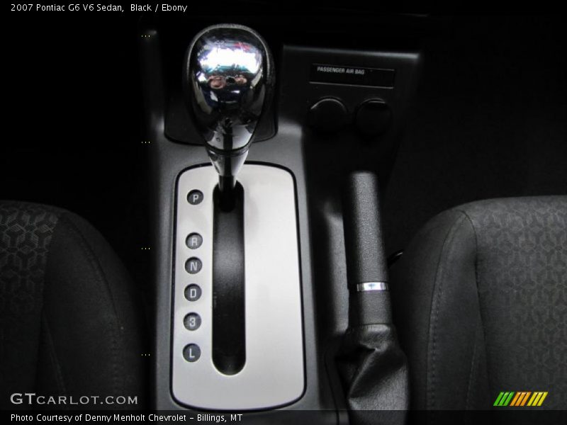 Black / Ebony 2007 Pontiac G6 V6 Sedan