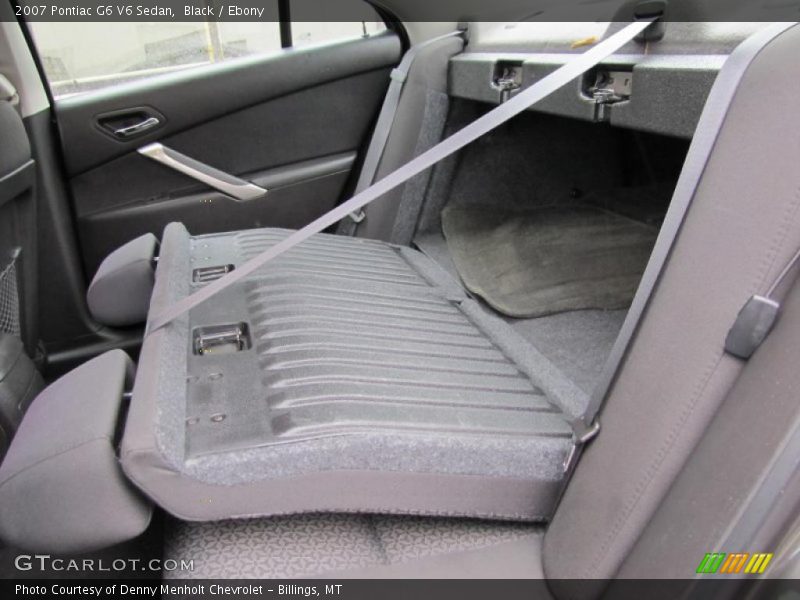 Black / Ebony 2007 Pontiac G6 V6 Sedan