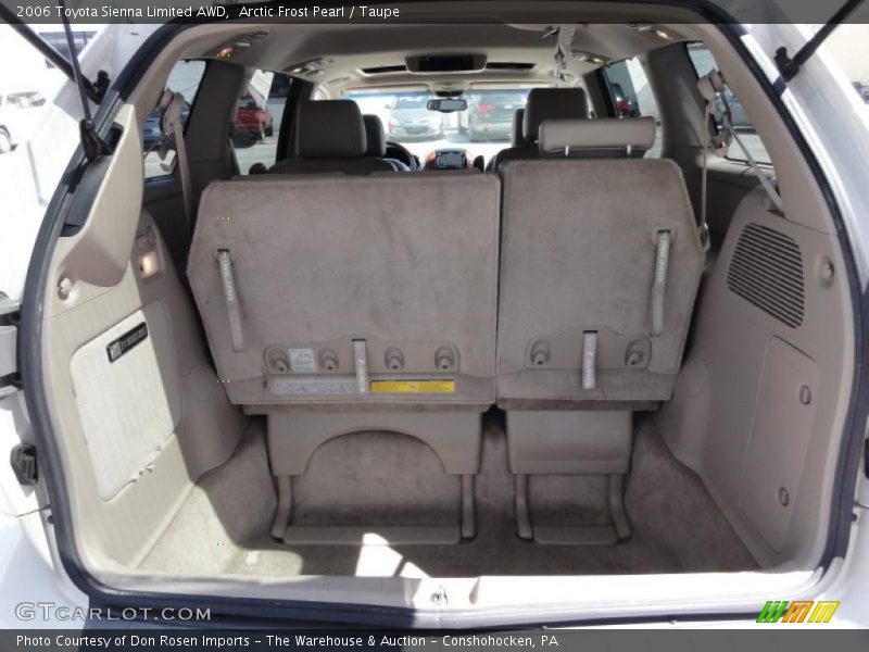 Arctic Frost Pearl / Taupe 2006 Toyota Sienna Limited AWD