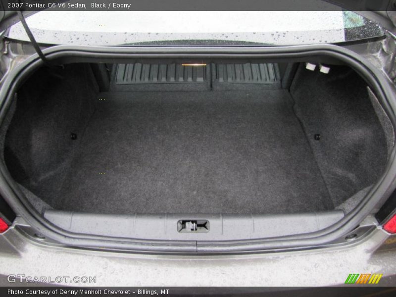 Black / Ebony 2007 Pontiac G6 V6 Sedan