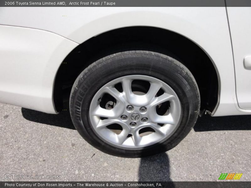 Arctic Frost Pearl / Taupe 2006 Toyota Sienna Limited AWD