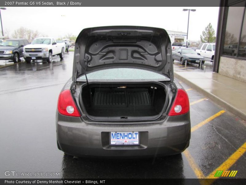 Black / Ebony 2007 Pontiac G6 V6 Sedan