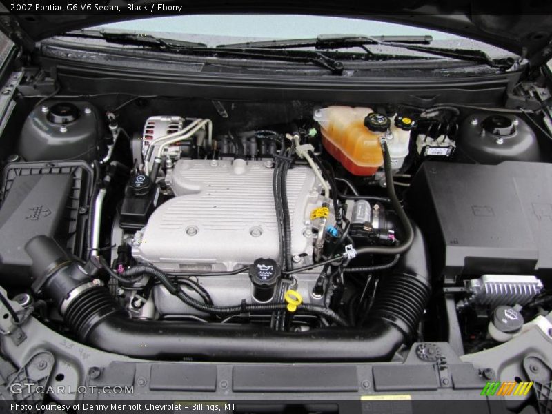 Black / Ebony 2007 Pontiac G6 V6 Sedan