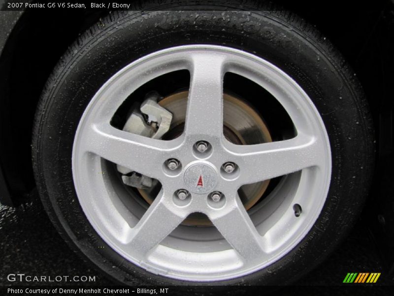 Black / Ebony 2007 Pontiac G6 V6 Sedan