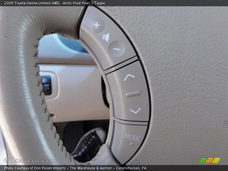 Arctic Frost Pearl / Taupe 2006 Toyota Sienna Limited AWD