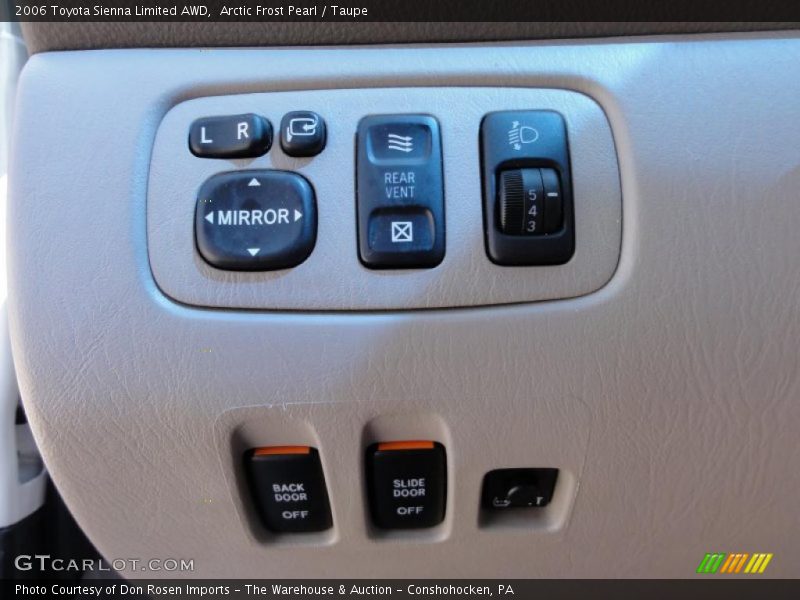Arctic Frost Pearl / Taupe 2006 Toyota Sienna Limited AWD
