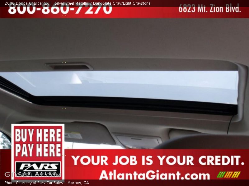 Silver Steel Metallic / Dark Slate Gray/Light Graystone 2006 Dodge Charger SXT