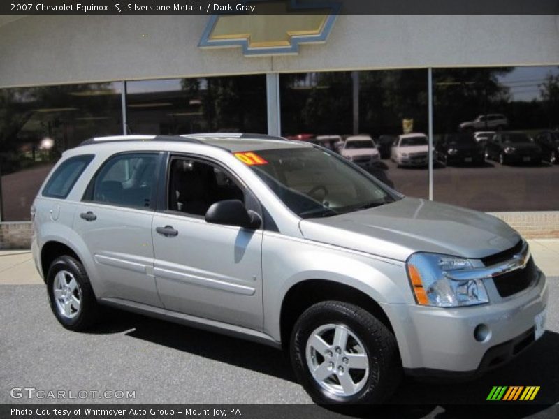 Silverstone Metallic / Dark Gray 2007 Chevrolet Equinox LS