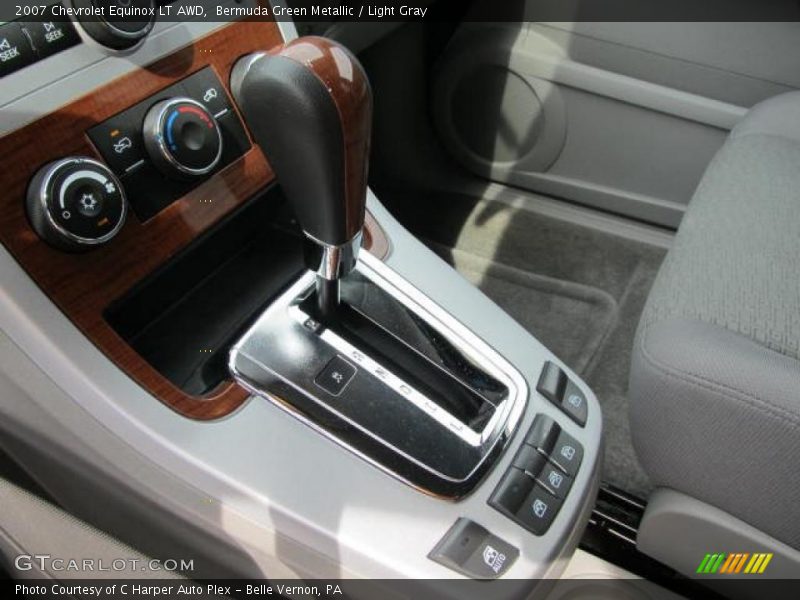 Bermuda Green Metallic / Light Gray 2007 Chevrolet Equinox LT AWD