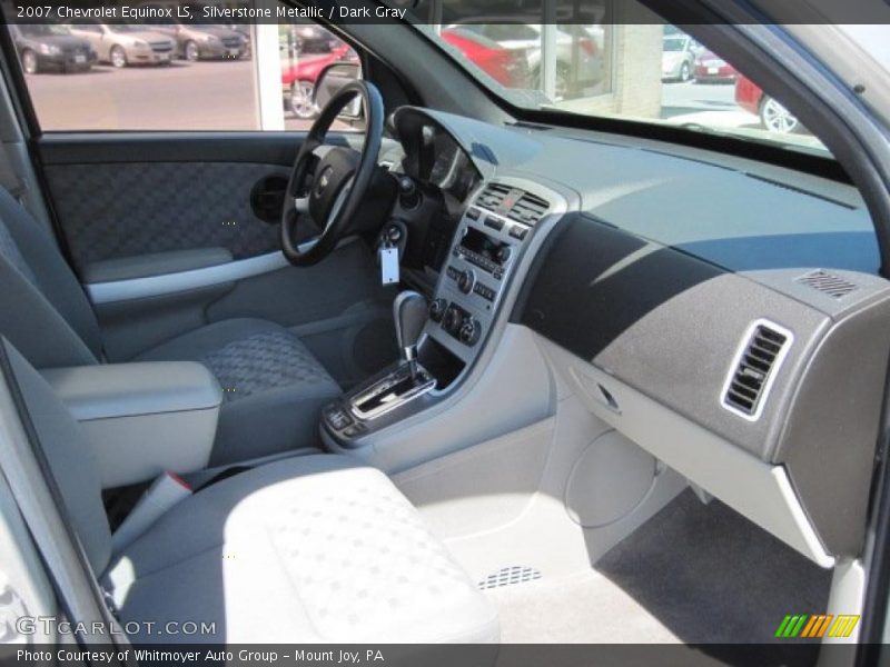 Silverstone Metallic / Dark Gray 2007 Chevrolet Equinox LS