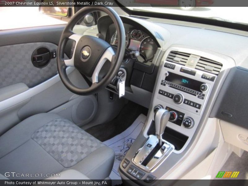 Silverstone Metallic / Dark Gray 2007 Chevrolet Equinox LS