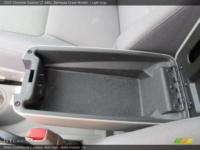 Bermuda Green Metallic / Light Gray 2007 Chevrolet Equinox LT AWD