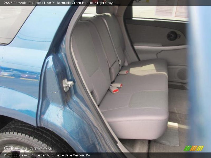 Bermuda Green Metallic / Light Gray 2007 Chevrolet Equinox LT AWD