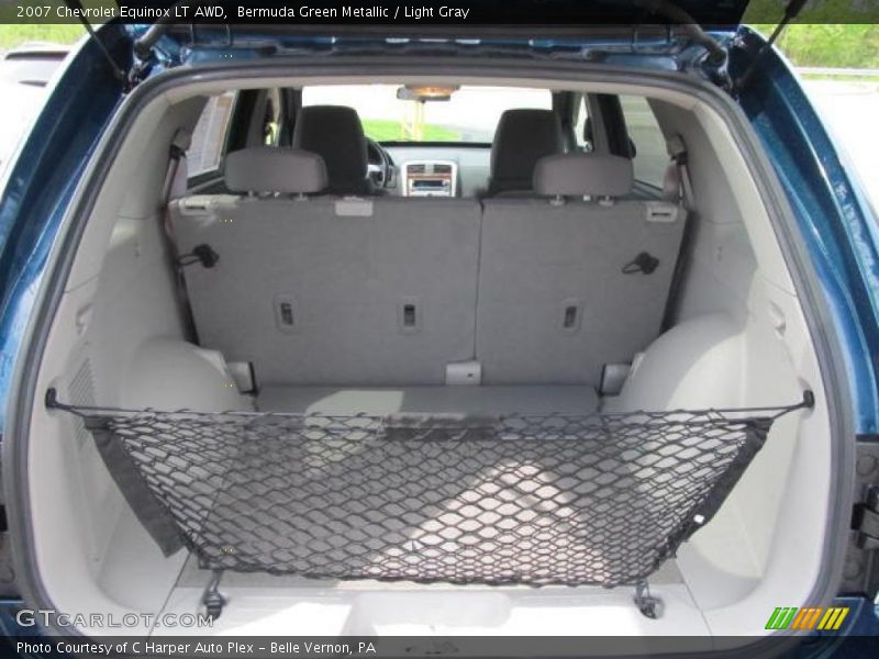 Bermuda Green Metallic / Light Gray 2007 Chevrolet Equinox LT AWD