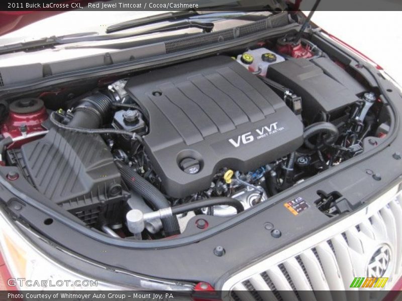 Red Jewel Tintcoat / Cocoa/Cashmere 2011 Buick LaCrosse CXL